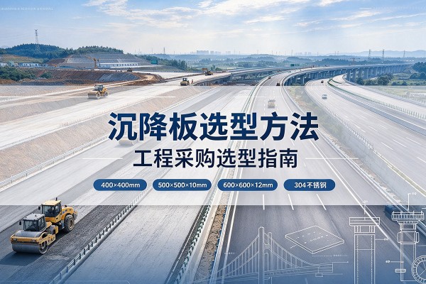 桑植沉降板选择方法